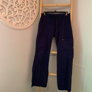 Cherokee Luxe navy scrub pant